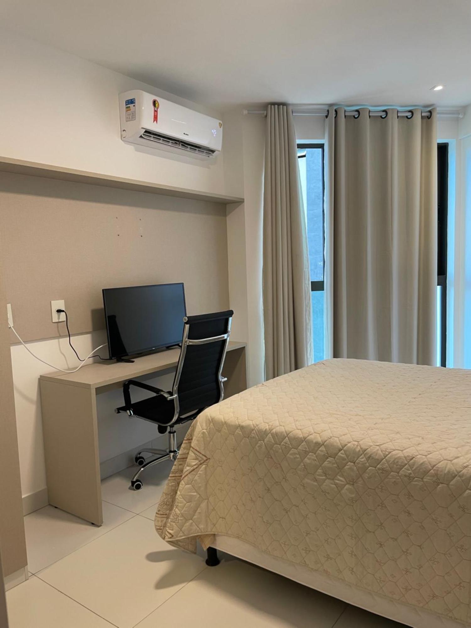 Flat A 100 Metros Da Praia - Bairro De Boa Viagem 累西腓 外观 照片